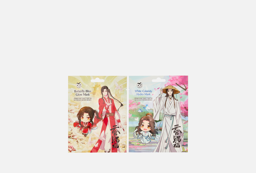 Изображение товара Набор тканевых масок для лица Premiere Publishing Благословение небожителей 2 шт