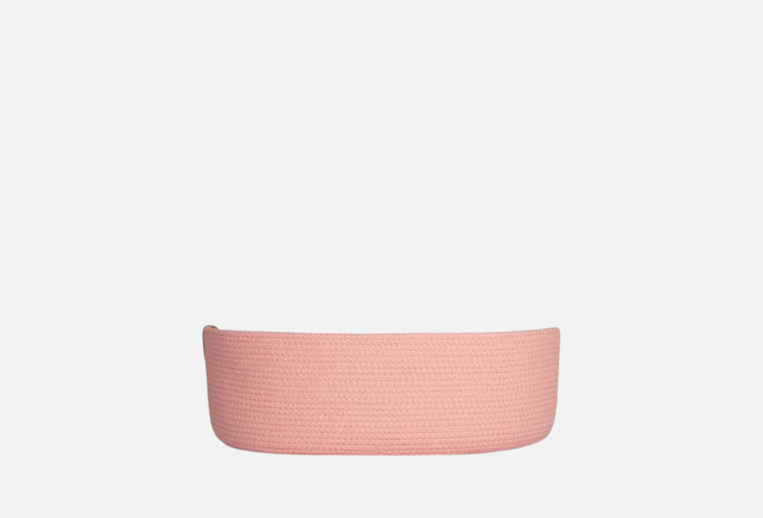 Изображение товара Корзинка для хранения овальная HYGGE.BASKET.DECOR Oval, розовая, 30x20x9