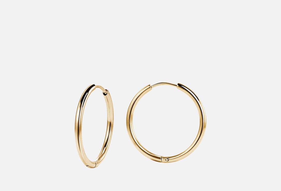 

Серьги VIAMORE, Essential Large Gold 2 шт