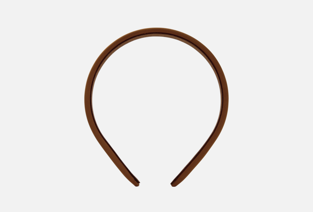 Изображение товара Ободок для волос Hairmates сатин, коричневый