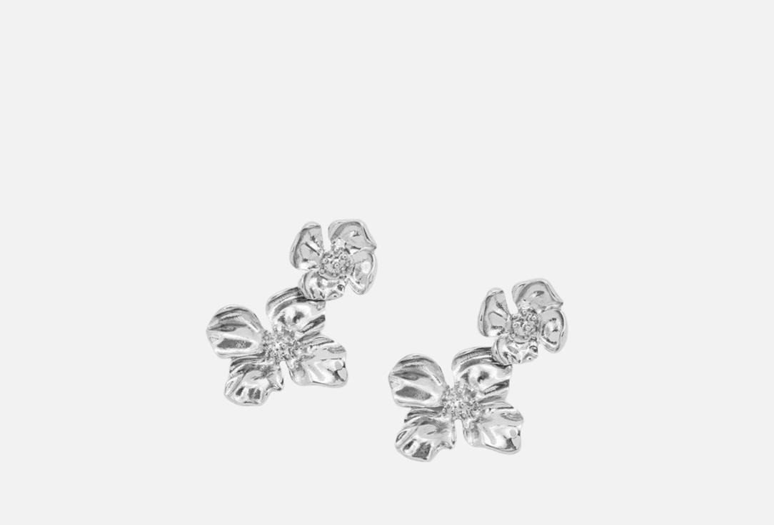 Изображение товара Серьги PABUR FLOWER серебряный
