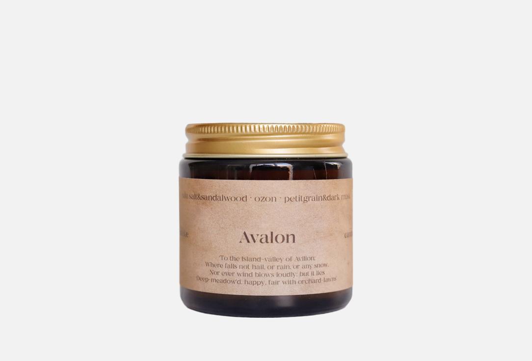 Изображение товара Ароматическая свеча Candelae.Stories Avalon с морскими нотами 120 мл