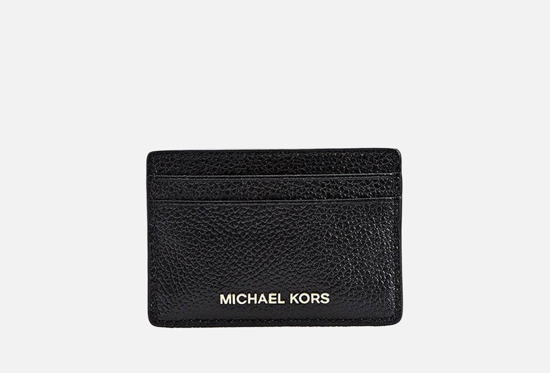 

Картхолдер кожаный MICHAEL KORS, Черный, JET SET Черный