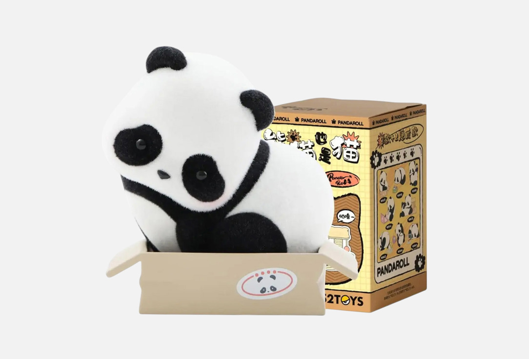 

Фигурка коллекционная 52TOYS, Мультиколор, Panda Roll Panda As A Cat 7 см 1 шт