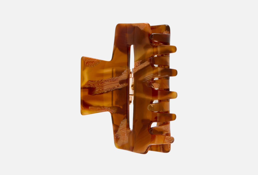 

Крабик-заколка для волос HAIRMATES, Коричневый, Прямоугольный, айс латте 1 шт