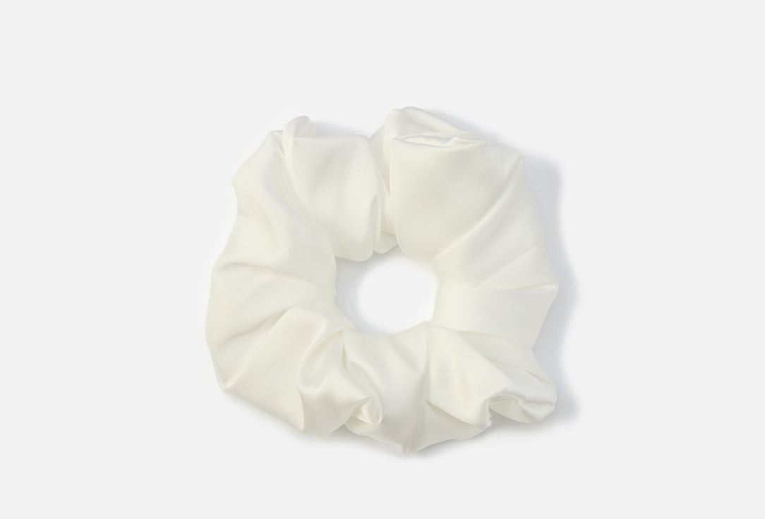 Изображение товара Резинка для волос Hairmates средняя жемчужная из итальянского шелка