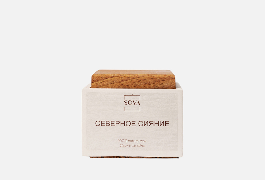Изображение товара Ароматическая свеча SOVA Северное сияние