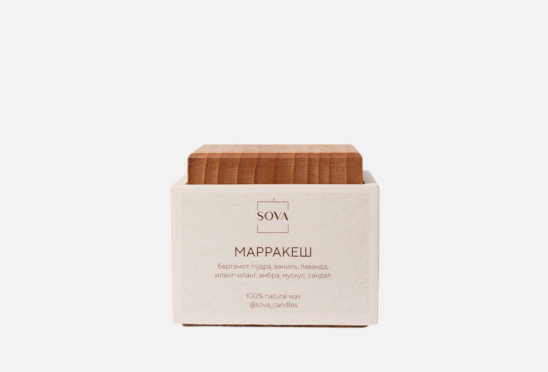 Изображение товара Ароматическая свеча SOVA Марракеш