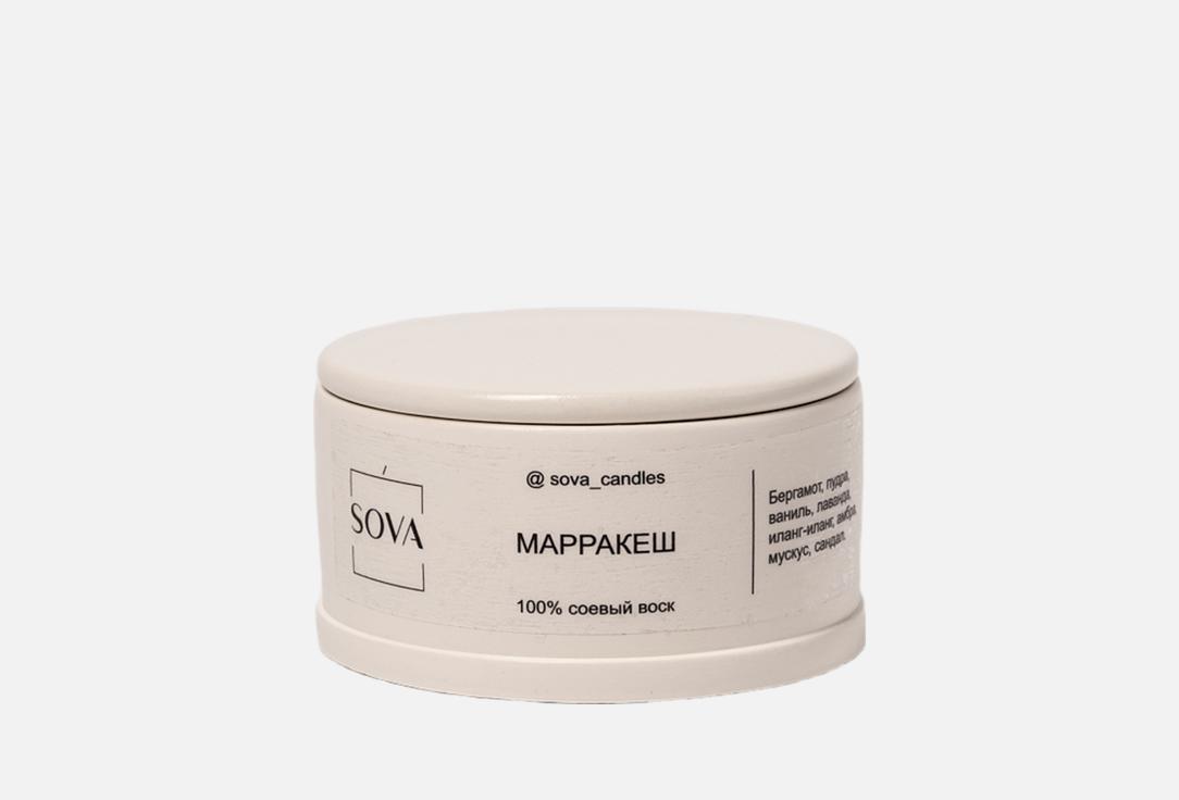 

Ароматическая свеча SOVA, Марракеш 60 мл