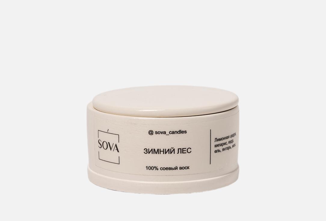 

Ароматическая свеча SOVA, Зимний лес 60 мл