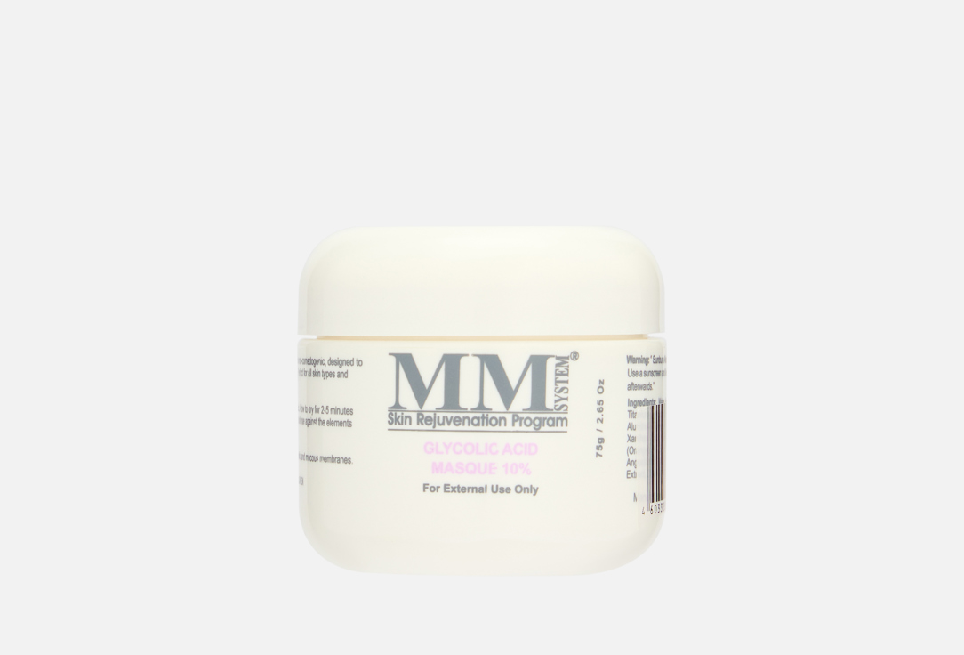 

Маска для лица MENE&MOY SYSTEM, Glycolic Acid 10% 75 г