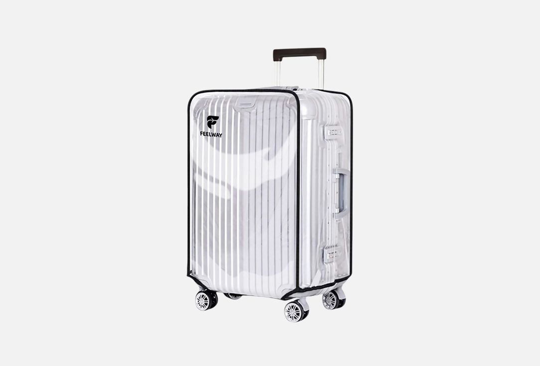 

Чехол для чемодана FEELWAY, Прозрачный, Прозрачный, M, 65×42×25 1 шт