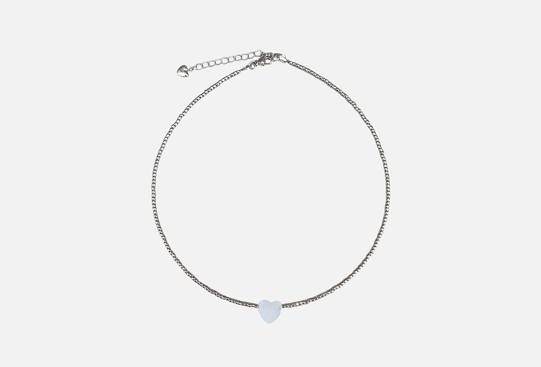 Изображение товара чокер MIRÚSHKA с перламутровым сердцем