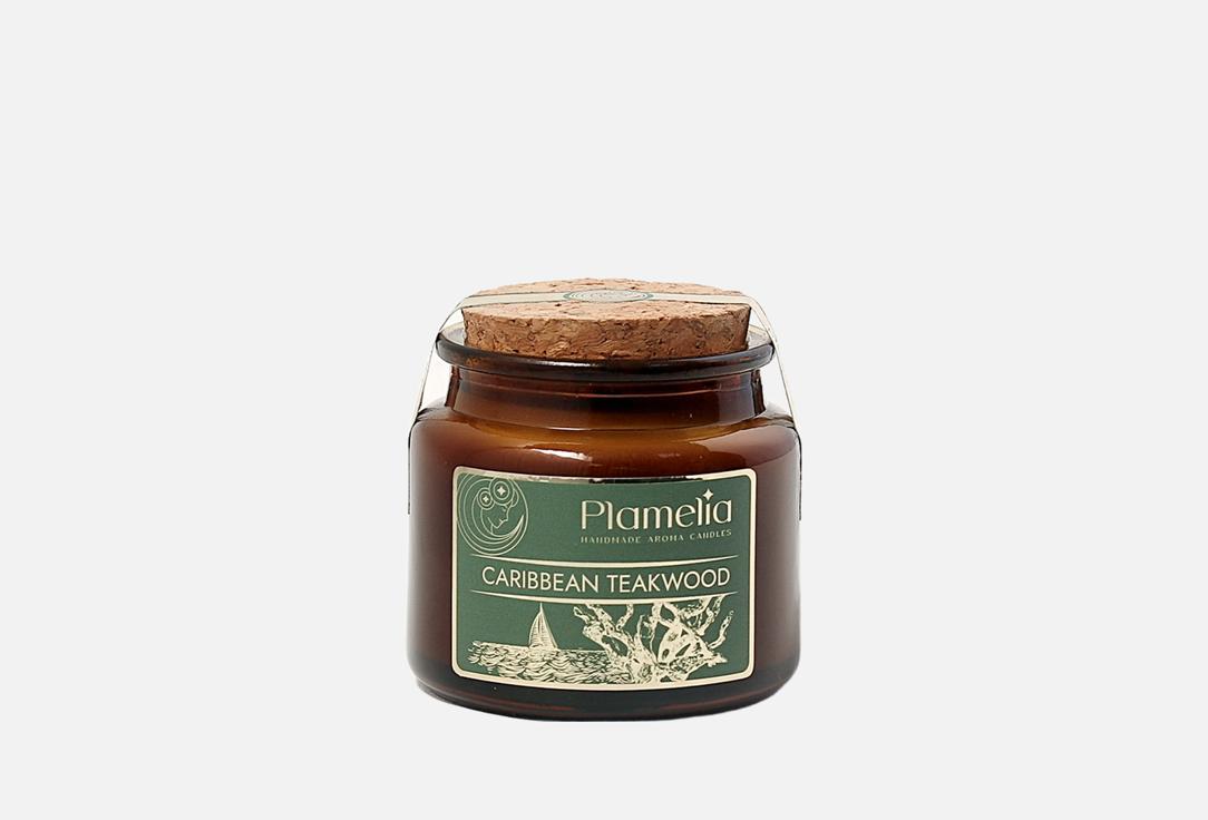 

Ароматическая свеча PLAMELIA, Caribbean Teakwood 105 мл