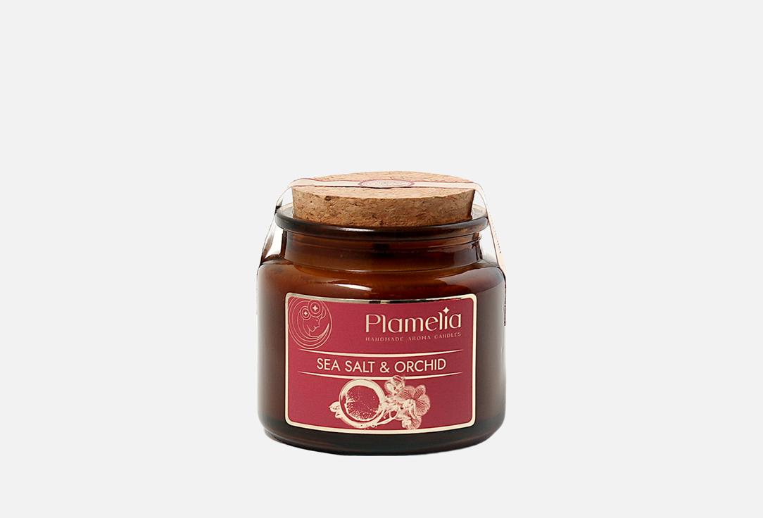 

Ароматическая свеча PLAMELIA, Sea Salt And Orchid 105 мл