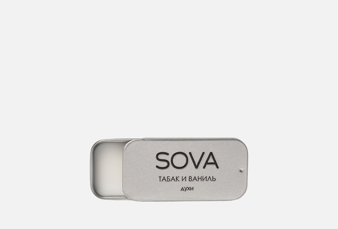 Твердые духи SOVA Табак и ваниль 10 мл