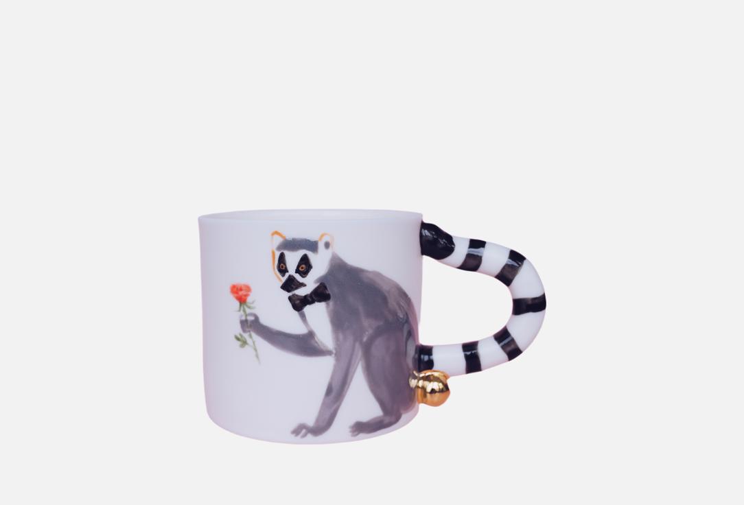 

Кружка POKHERA, Принт, Лемур c золотыми бубенцами На свидании 1 шт