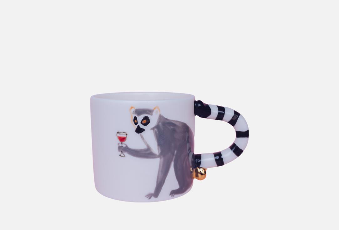 

Кружка POKHERA, Принт, Лемур Моя вина c золотыми бубенцами 1 шт