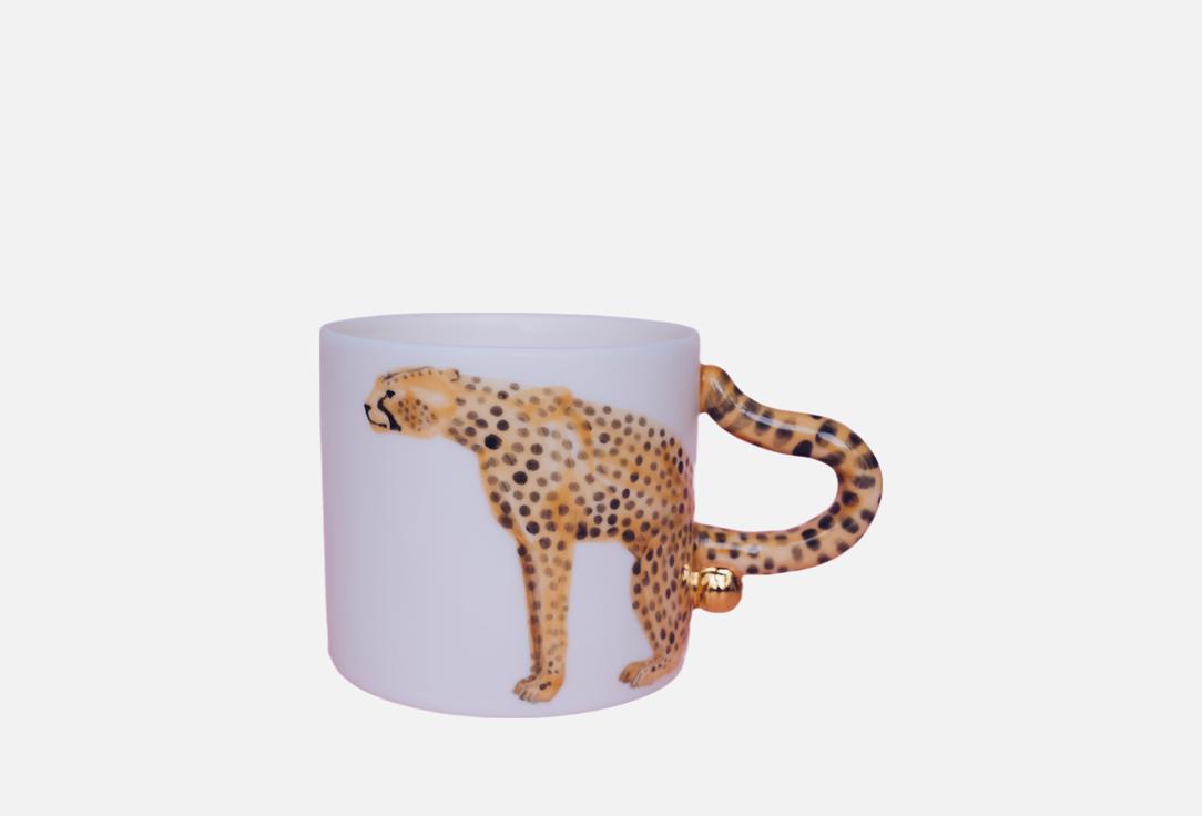 

Кружка POKHERA, Мультиколор, Гепард с золотыми бубенцами и сурикатами 1 шт