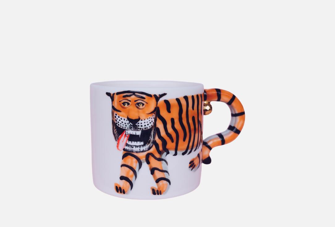 

Кружка POKHERA, Мультиколор, Упоротый тигр с золотыми бубенцами 1 шт