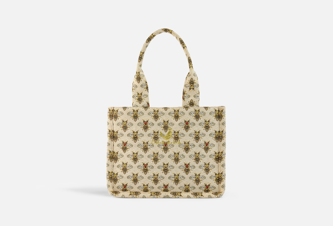 Изображение товара Сумка тоут Синика Медонос мини Белый 23 кожаная премиум стильная оригинал