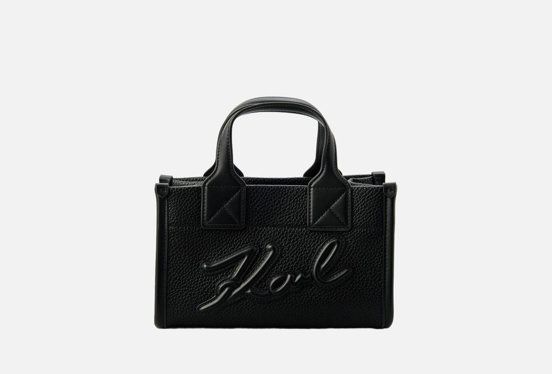 

Сумка с ручками KARL LAGERFELD, Черный, Skuare Black