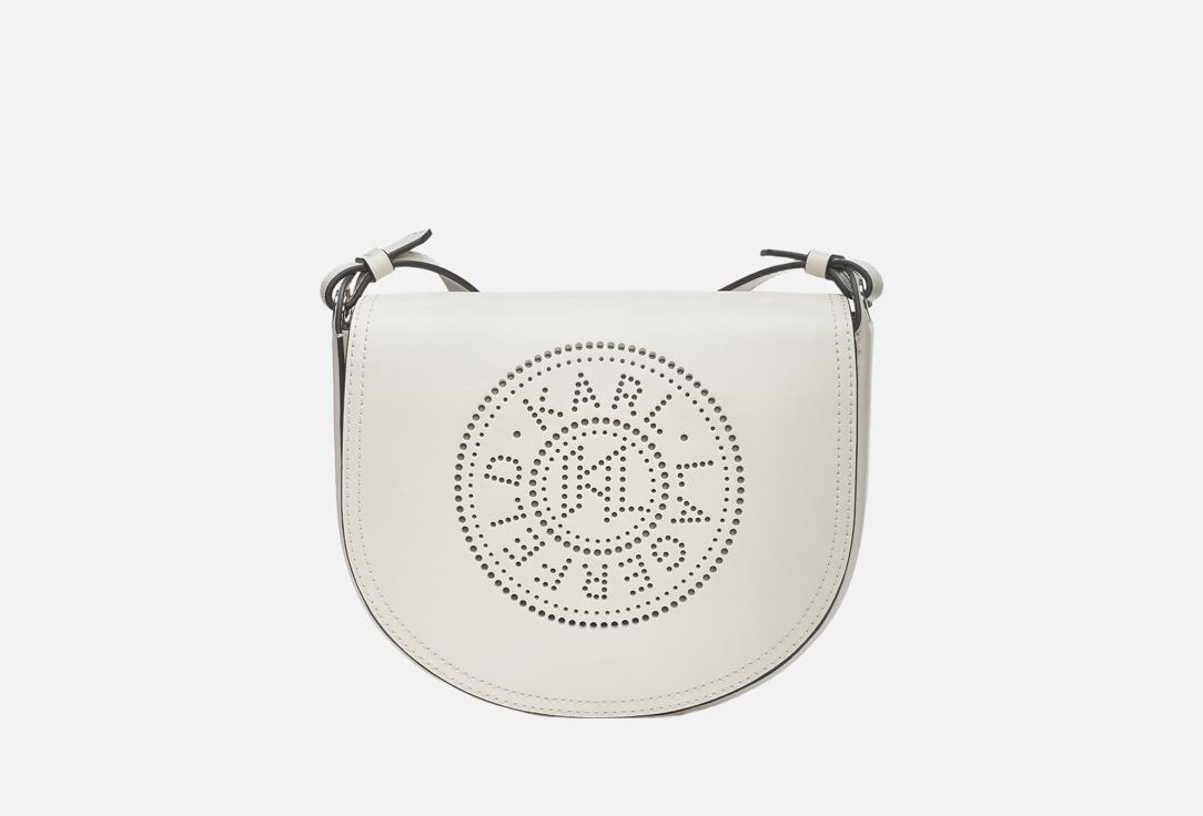 

Сумка с ручками кожаная KARL LAGERFELD, Серый, Circle Cement