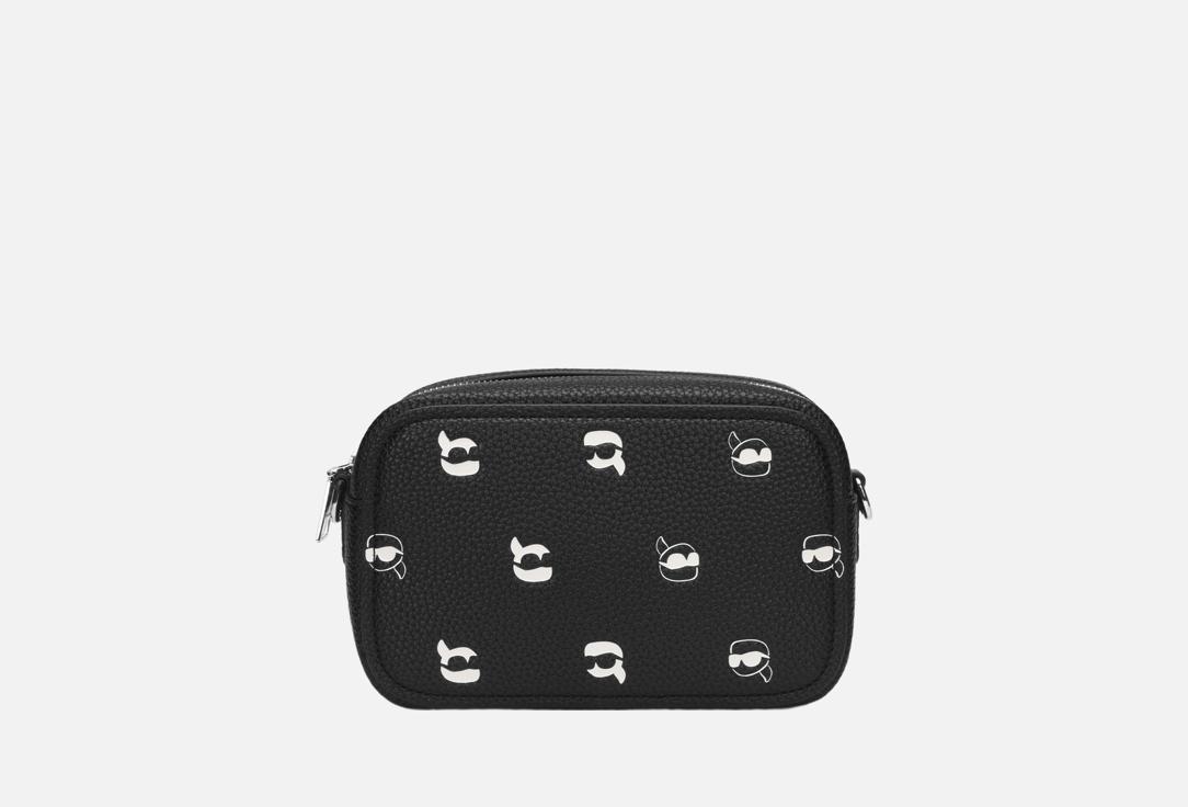 

Сумка с ручками KARL LAGERFELD, Черный, IKON PEBBLE Black