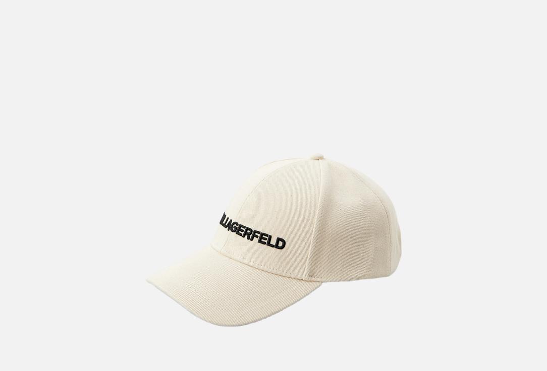 

Бейсболка KARL LAGERFELD, Бежевый, K/ESSENTIAL CAP бежевая
