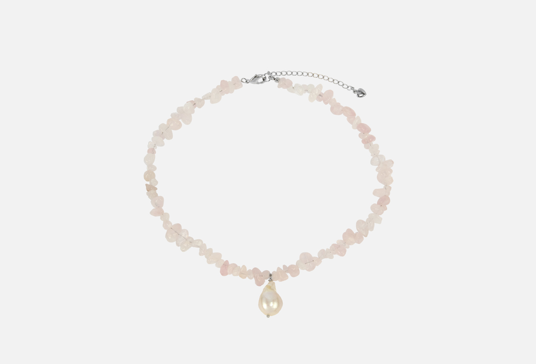 Изображение товара Колье Forat Brand из розового кварца