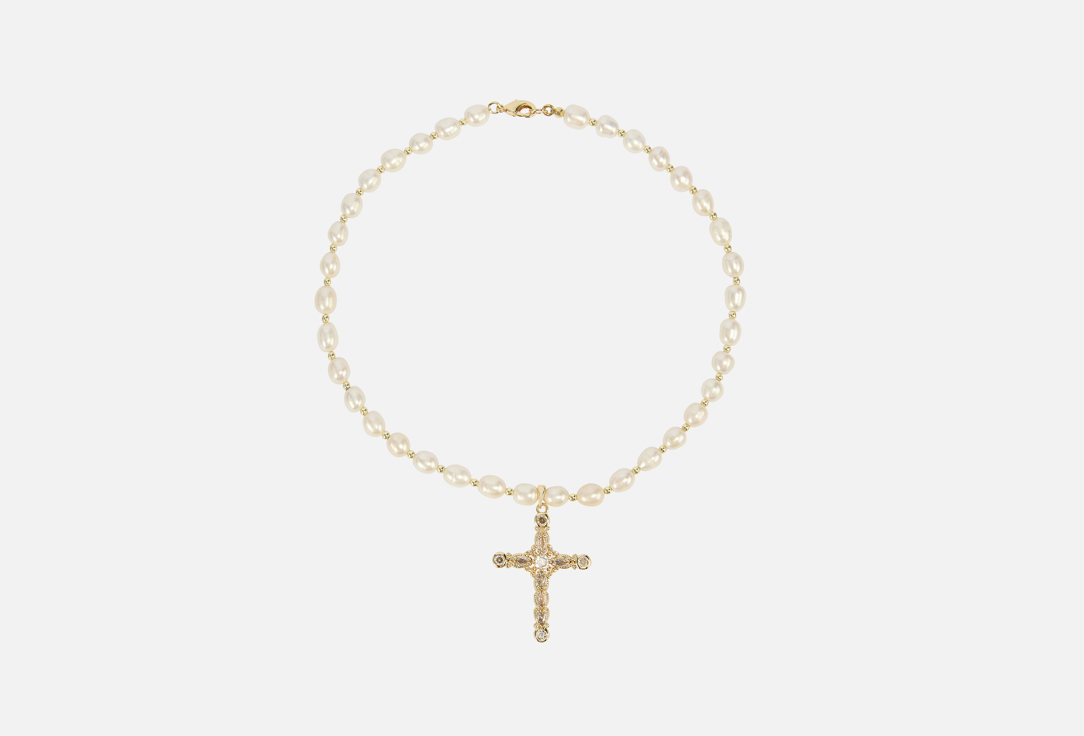 Изображение товара Колье Forat Brand white style, gold color