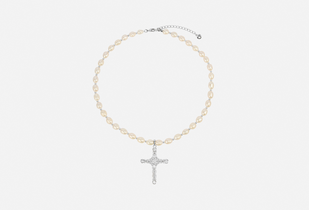 Изображение товара Колье Forat Brand white style, silver color