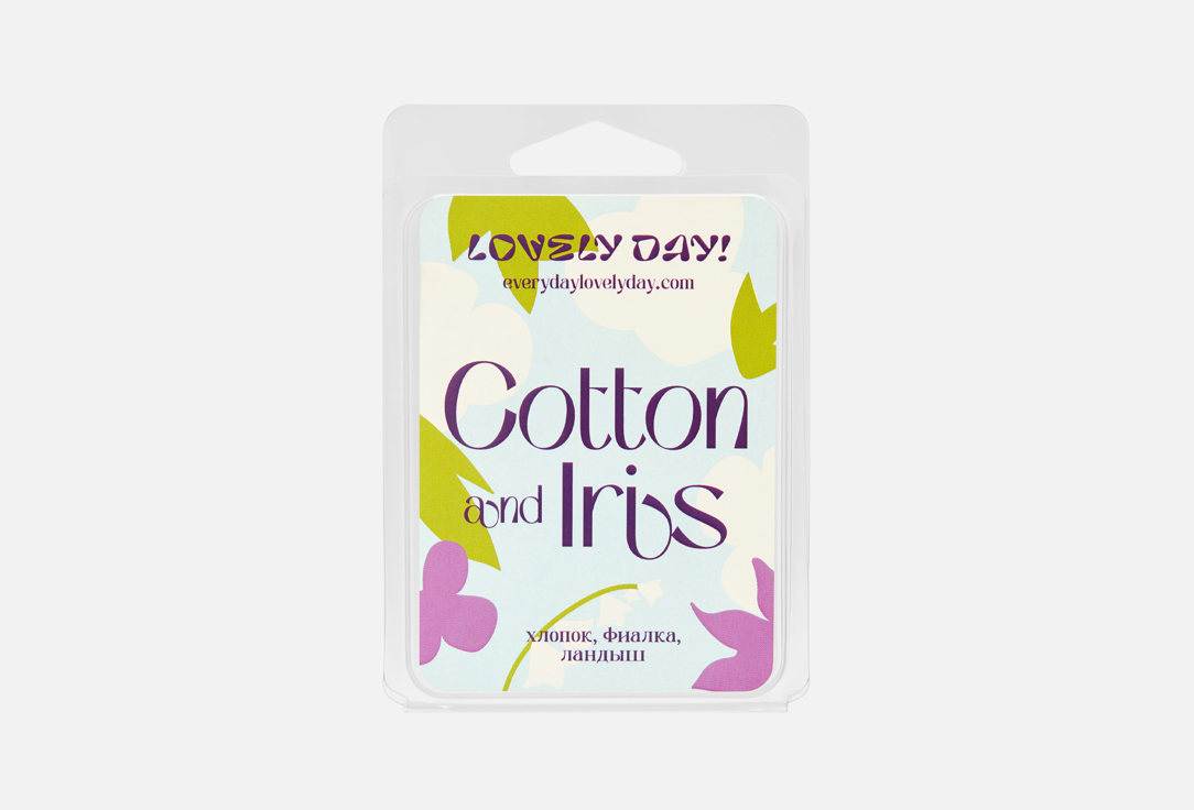 

Ароматическое саше LOVELY DAY!, Cotton and Iris 55 г