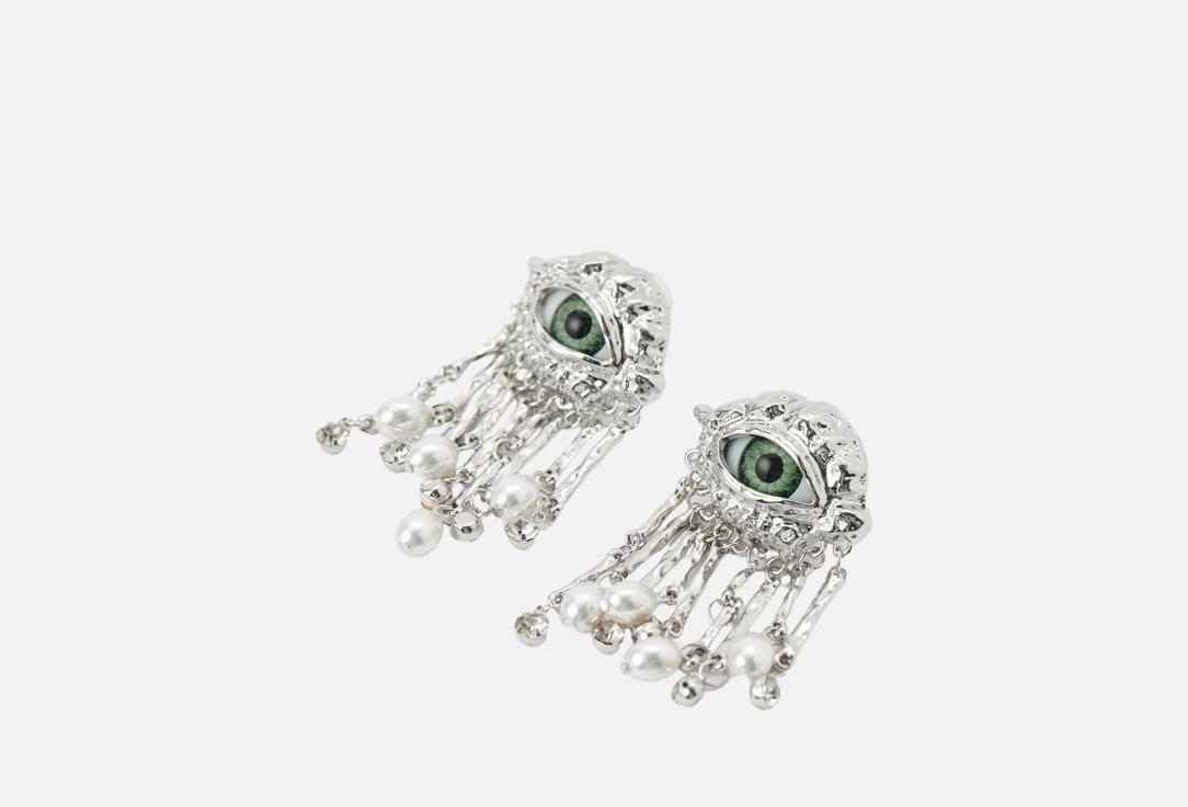 

серьги RUXARA, Серебристый 2 шт