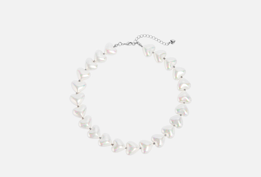 Изображение товара Элегантный женский чокер из жемчуга майорка с покрытием родий 34 см