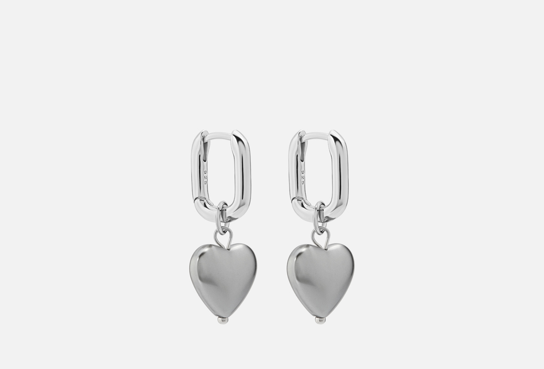 

СЕРЬГИ SILVARA, Grey Ember 2 шт