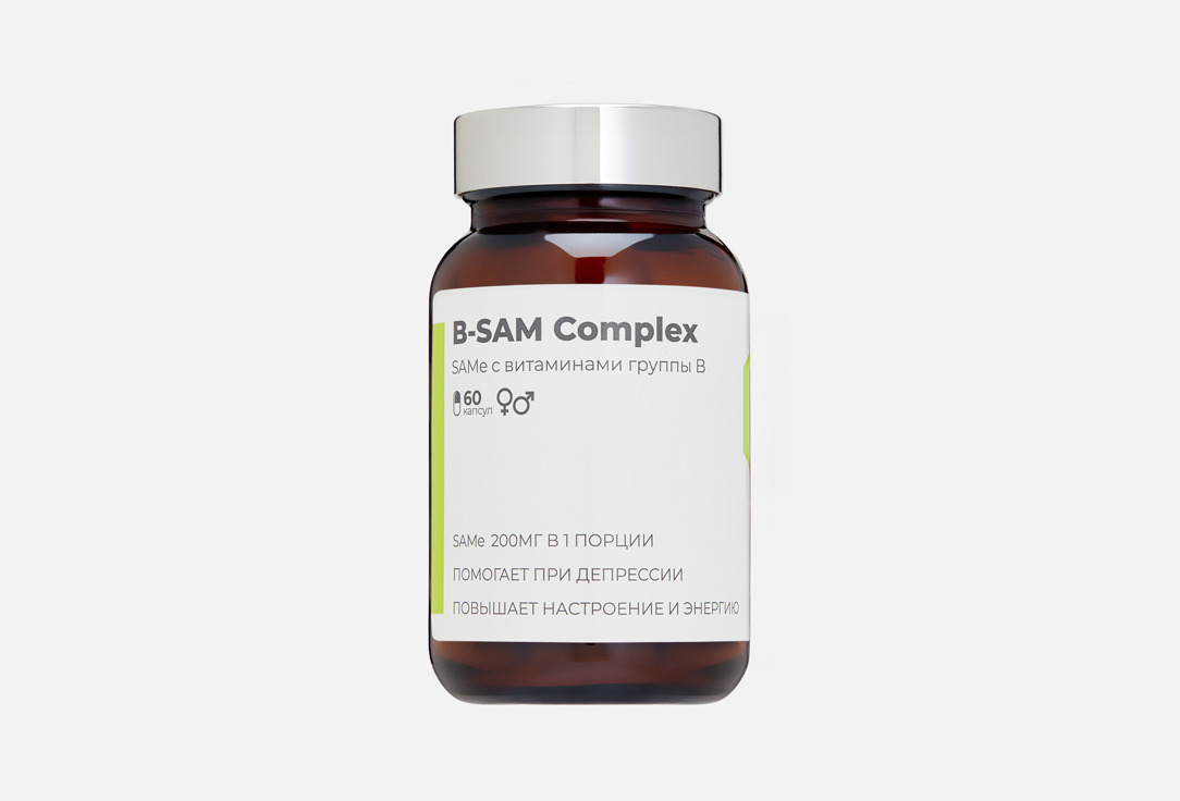 

БАД для поддержки нервной системы SOLOWAYS, B-комплекс и магний в капсулах 60 шт