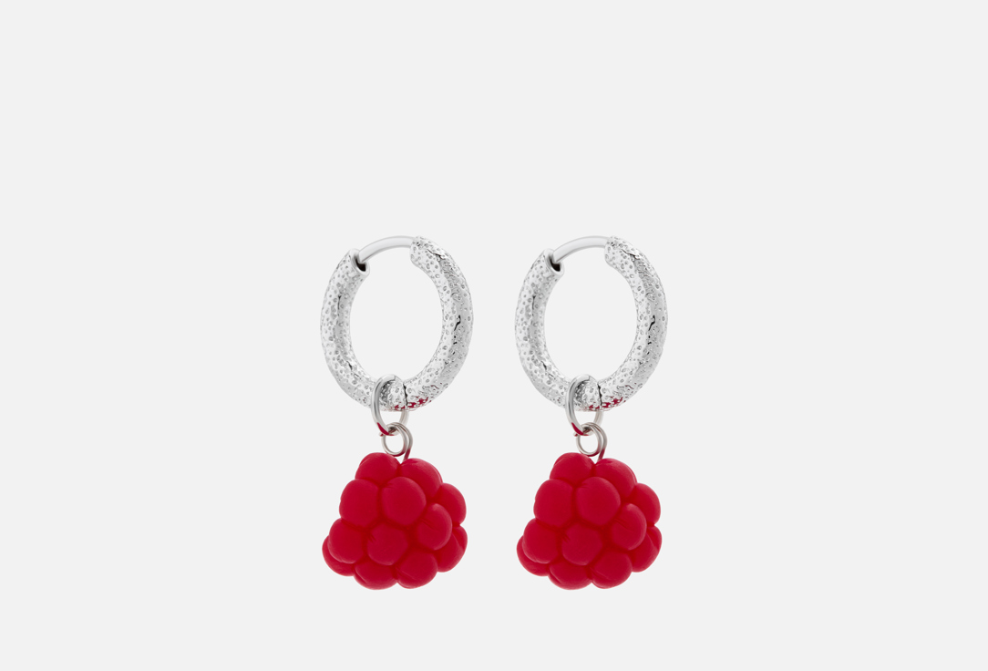 Изображение товара Серьги-конго SPEKTOR_V малина