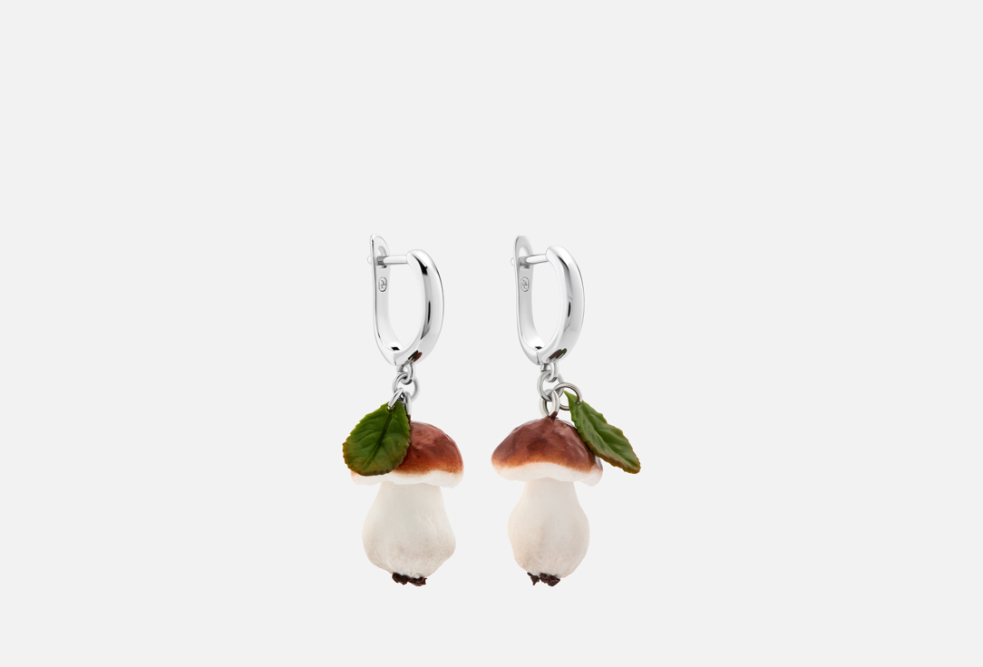 

Серьги SPEKTOR_V, Белые грибы 2 шт