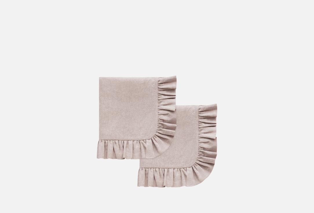 

Набор столовых салфеток VERETIĒ, Бежевый, Smoky rose, бежевый, 35х40 см 2 шт