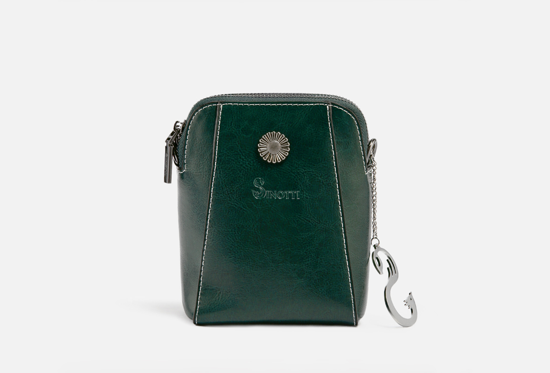 Изображение товара Сумка кросс-боди кожаная Sinotti ELEMENTO Green