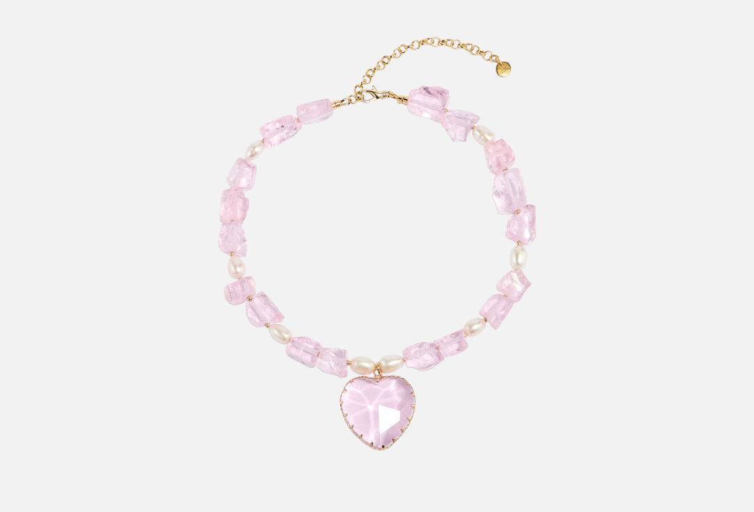 Изображение товара Колье GINADREAMS Сладкая булочка из натуральных материалов 18 карат золото