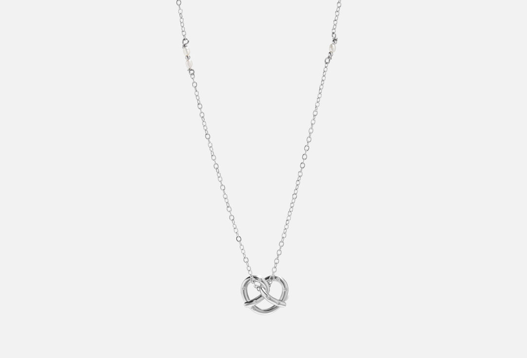 Изображение товара Колье GINADREAMS Тот еще крендель из натурального жемчуга и цирконов