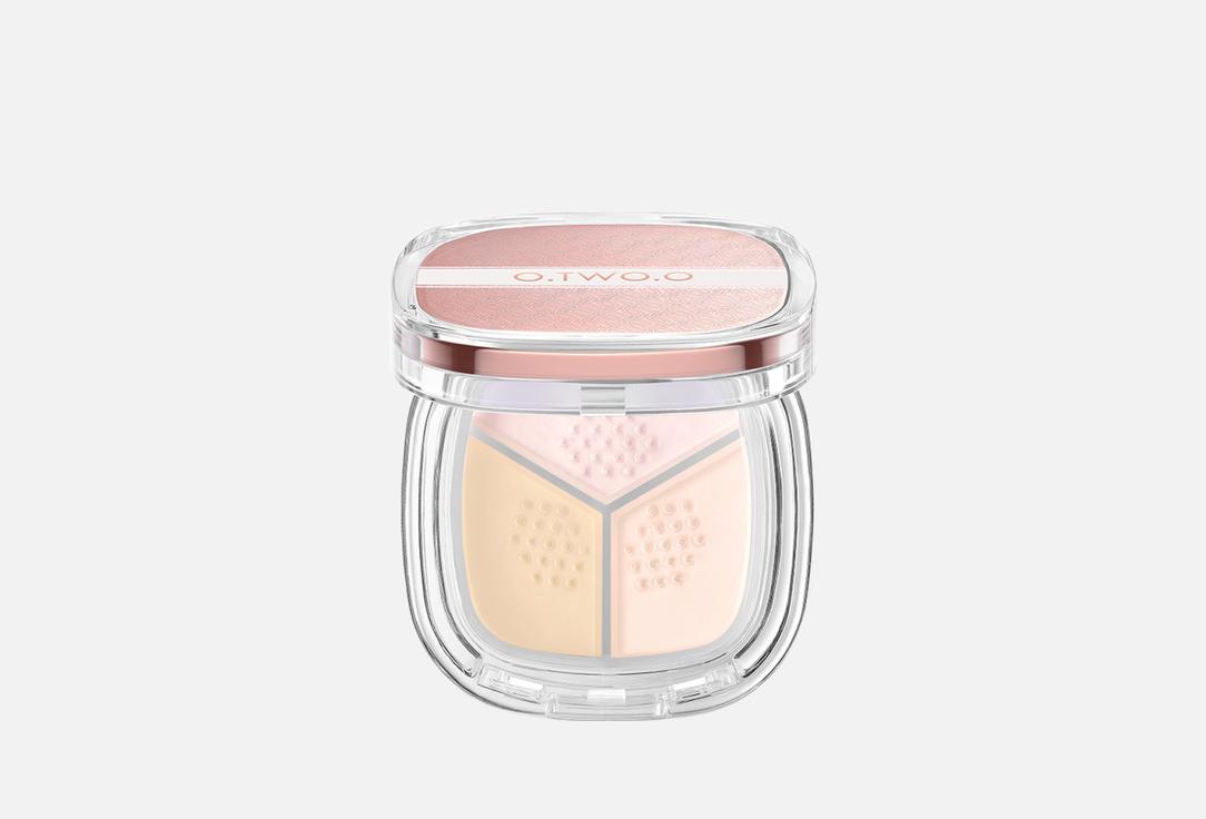 Изображение товара Рассыпчатая коррекционная пудра O.TWO.O 3 оттенка для выравнивания и матирования кожи