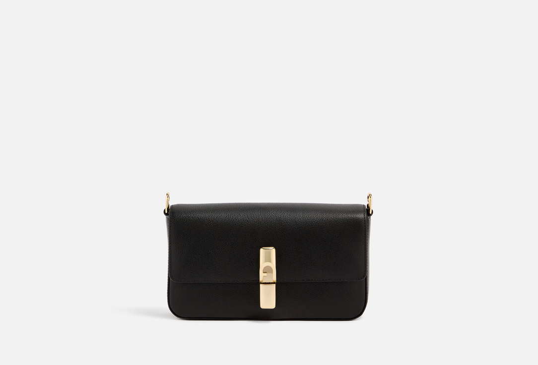 Изображение товара Кожаная сумка кросс-боди Furla Iride S Nero женская стильная и практичная