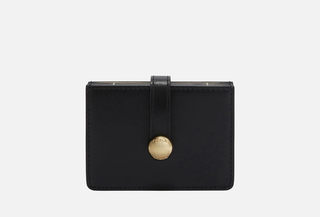 Изображение товара Картхолдер кожаный FURLA SFERA M CARD CASE NERO+PANNA