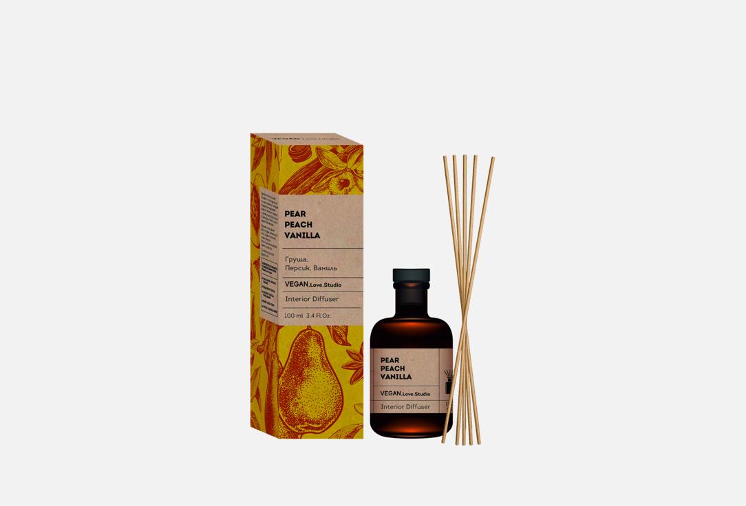 Изображение товара Ароматический диффузор Delta Cosmetics PEAR PEACH VANILLA 100 мл