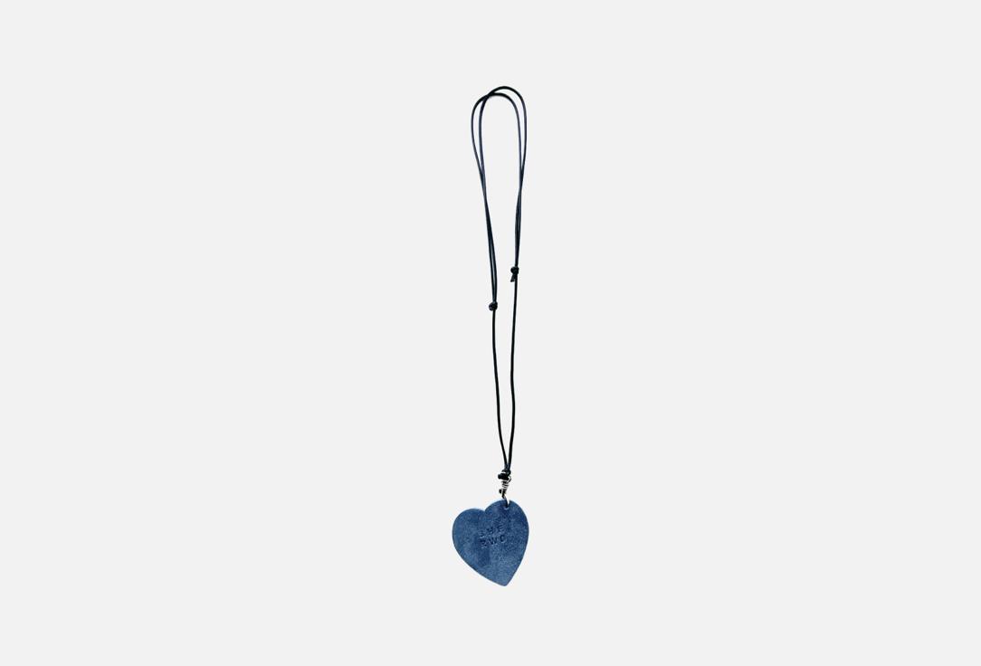 

Подвеска SHERWD, Heart pendant blue 1 шт
