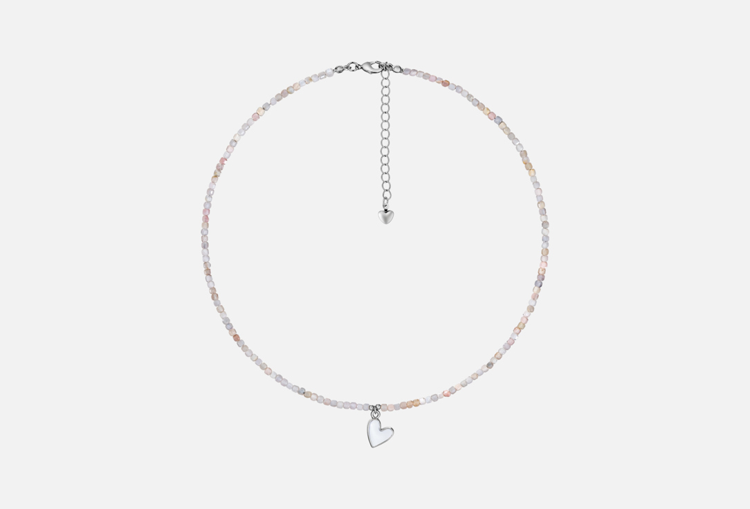 

ожерелье LEMART JEWELRY, Розовый опал 1 шт