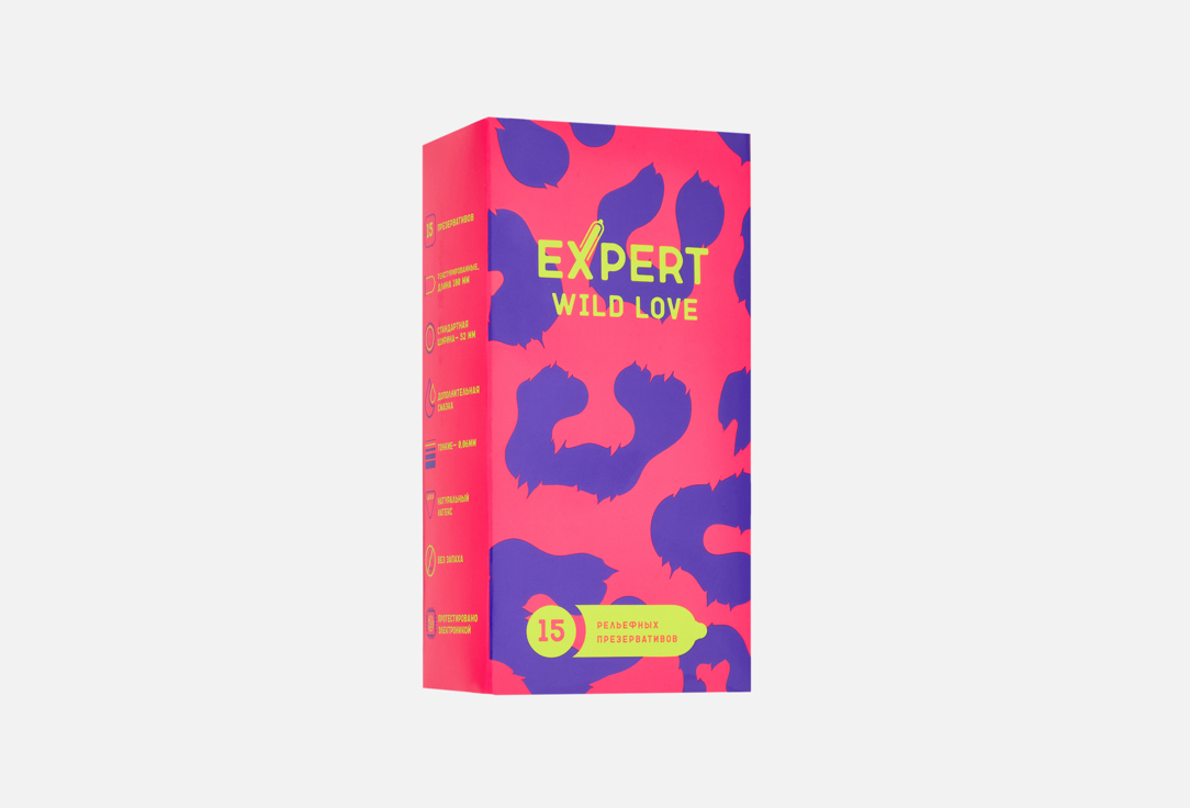 Изображение товара Презервативы EXPERT Wild Love с возбуждающим эффектом